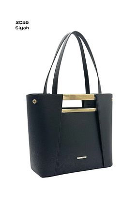 کیف دوشی مشکی زنانه چرم مصنوعی VICTORIA SHINE - کد 843486253