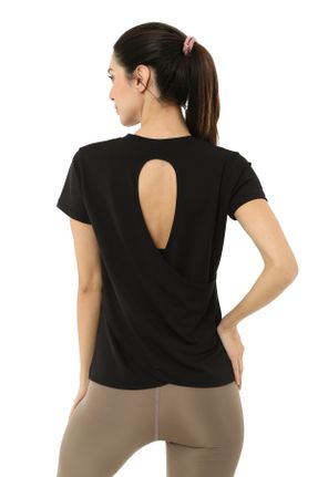 تی شرت زنانه رگولار پلی استر قابلیت خشک شدن سریع تکی کد 824527915