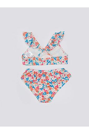 ست بیکینی آبی بچه گانه پارچه ای LC Waikiki - کد 828573474