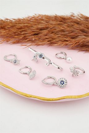 گوشواره استیل (فولاد) زنانه استیل (فولاد) By Zeyna Aksesuar - کد 220772173