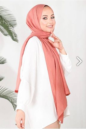 شال صورتی زنانه ویسکون haremscarfs - کد 376205320