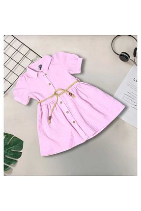 لباس صورتی بچه گانه بافتنی MSMMODA - کد 843733226