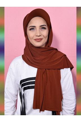 شال نارنجی زنانه پنبه ای Kadınbona - کد 364555640