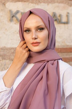 شال صورتی زنانه Medine İpeği Stella Eşarp - کد 140982618