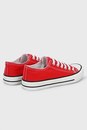 کفش اسنیکر قرمز زنانه بند دار diya shoes - کد 843231972