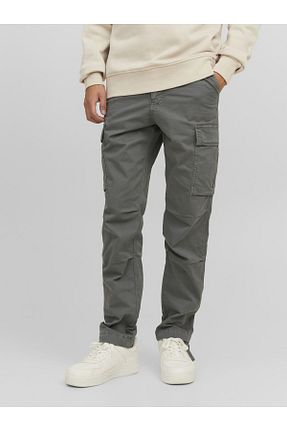 شلوار طوسی مردانه پنبه ای Jack & Jones - کد 843220051