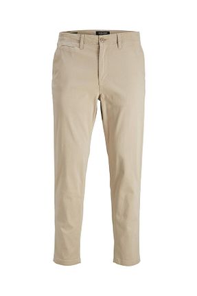 شلوار طوسی مردانه پنبه ای Jack & Jones - کد 843220038