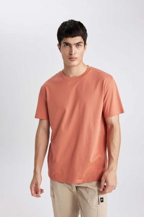 تی شرت نارنجی مردانه رگولار کد 824403395