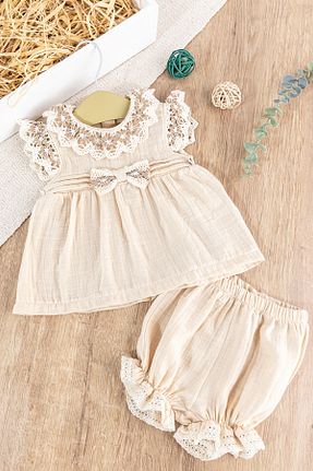 لباس بژ بچه گانه بافتنی Babymod - کد 814625840