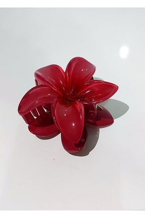 گیره سر زرشکی زنانه پلی استر miniştokiş - کد 841134372