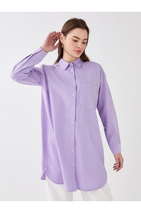 تونیک بنفش زنانه بافتنی LC Waikiki - کد 815992805