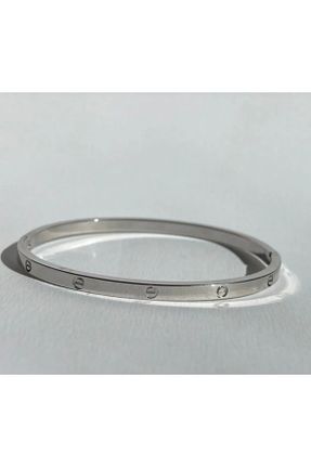 دستبند استیل زنانه فولاد ( استیل ) کد 842311656