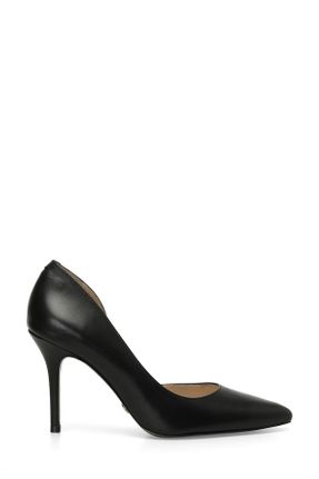 کفش پاشنه بلند کلاسیک مشکی زنانه پاشنه نازک پاشنه متوسط ( 5 - 9 cm ) کد 843618364
