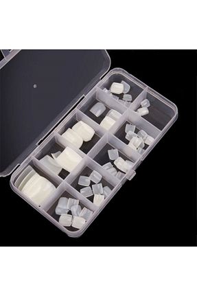 ناخن مصنوعی و اکسسوری سفید Gold Tırnak - کد 650168707