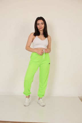 شلوار کرمگن سبز زنانه پاچه کش دار Ne10Sport - کد 841958673