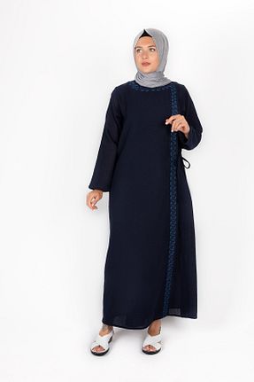 کلاه و ابایا سرمه ای زنانه پنبه ای Genel Markalar - کد 46489685