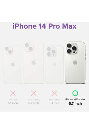 قاب گوشی مشکی iPhone 14 Pro Max کد 790494977