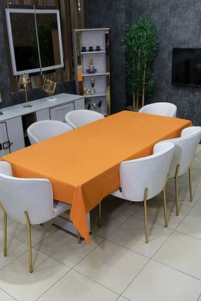 رومیزی نارنجی پنبه ای sevilya - کد 843787366