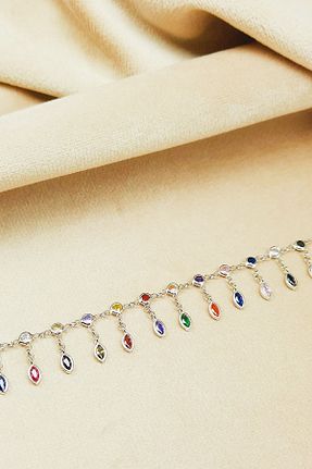 خلخال نقره رنگی زنانه Oruçoğlu Gümüşçülük - کد 659979393