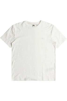 تی شرت سفید مردانه رگولار یقه گرد کد 829375913