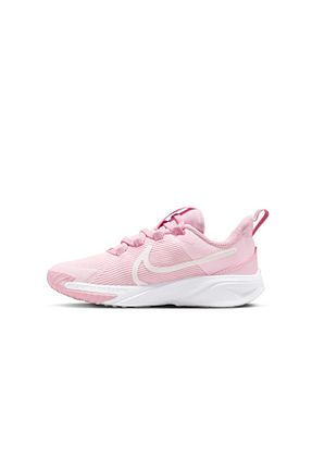 کفش اسنیکر صورتی بچه گانه بند دار Nike - کد 836891586