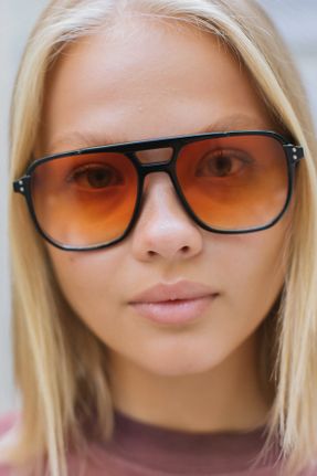 عینک آفتابی مشکی زنانه 57 UV400 بیضی کد 213515610
