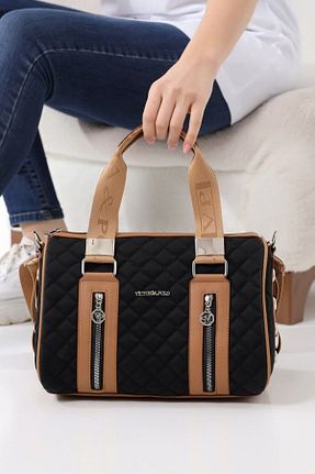 کیف دستی مشکی زنانه ابعاد بزرگ Çanta Trend - کد 842119906