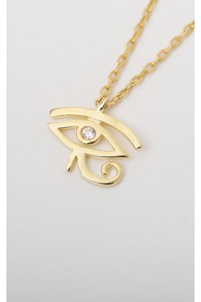 گردنبند نقره طلائی زنانه 925 عیار nila silver - کد 671181220