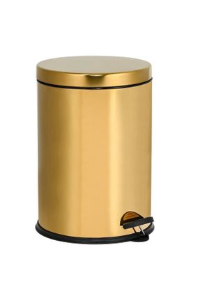 سطل زباله طلائی فلزی کد 831068520