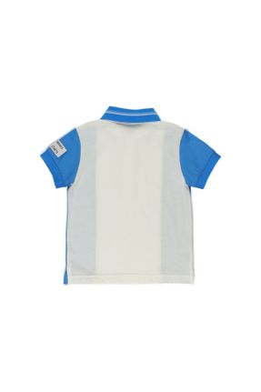 تی شرت آبی بچه گانه رگولار یقه گرد تکی کد 648964904