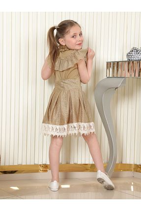 کت و شلوار طلائی بچه گانه ویسکون TREEMASS - کد 831412747
