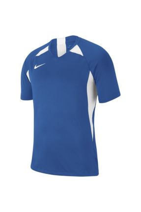 تی شرت آبی مردانه رگولار پارچه ای تکی بیسیک کد 167759982