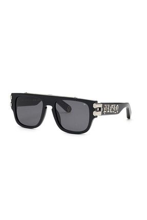 عینک آفتابی طوسی مردانه UV400 PHILIPP PLEIN - کد 810311587