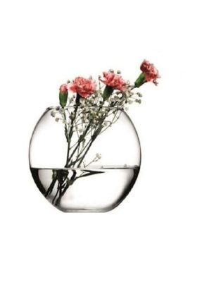 گلدان سفید شیشه کد 110478