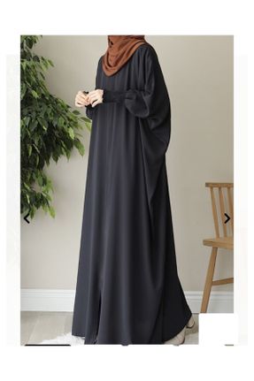 لباس مشکی زنانه بافت اسلیم آستین-بلند کد 839495005