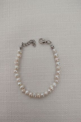 دستبند مروارید سفید badeaccessories - کد 275654137