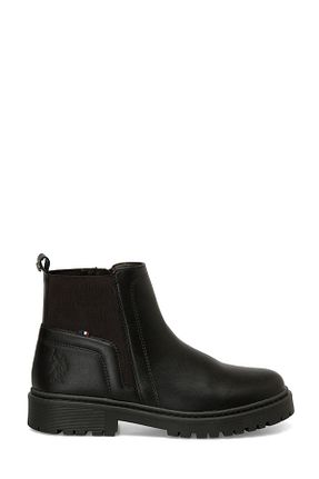 بوت / نیم بوت قهوه ای زنانه چرم مصنوعی U.S. Polo Assn. - کد 844082395
