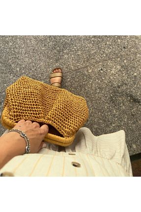 کیف پورتفوی و کلاچ قهوه ای زنانه TheGreySports - کد 844097027