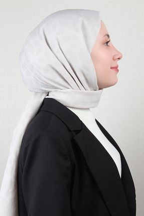 شال طوسی زنانه پلی استر Aker - کد 844117523