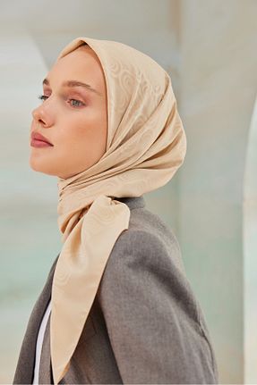 شال طلائی زنانه ویسکون Cardion - کد 844134583