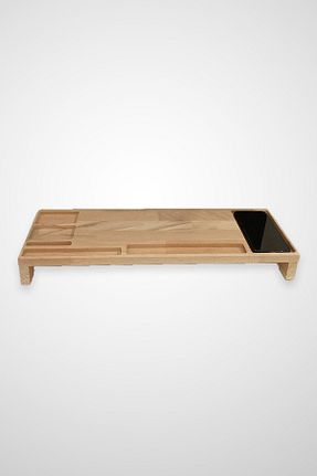 پایه لپ تاپ قهوه ای 6 cm TEDA - کد 297977026