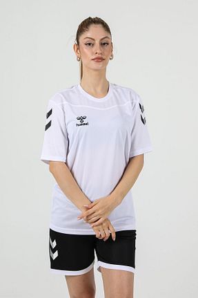 تیشرت اسپرت سفید زنانه رگولار hummel - کد 843473465