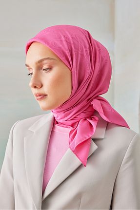 شال صورتی زنانه ویسکون Cardion - کد 844134212