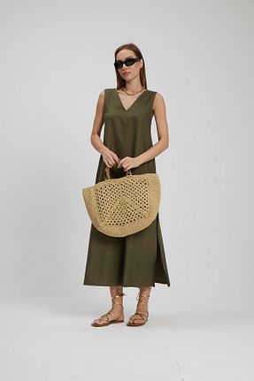 کیف دستی سبز زنانه ابعاد بزرگ missşuşivibe - کد 844155159