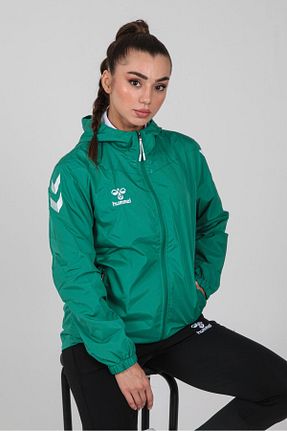بادگیر و بارانی اسپرت مشکی زنانه پلی استر hummel - کد 844020999