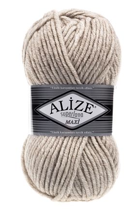 نخ بافندگی بژ Alize - کد 67718559