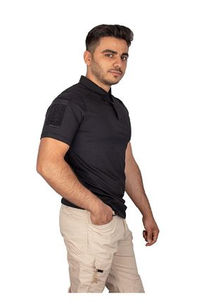 تیشرت اسپرت مشکی زنانه پارچه Safari - کد 123719485
