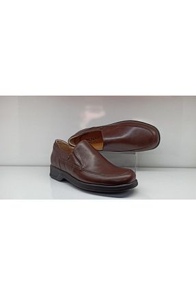 کفش کژوال قهوه ای مردانه چرم خالص KİNG PAOLO - کد 123746814