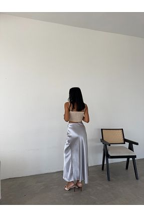 دامن زنانه ساتن Fiori - کد 769388408