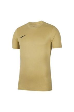 تی شرت اسپرت طلائی مردانه تنگ / اسلیم پلی استر کد 40531653